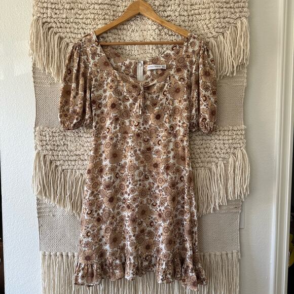 Faithfull the Brand Agathe Mini Dress - Picture 1 of 7